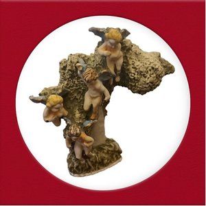 Goebel Minature Figurine Olszewski Nativity "Joyful Cherubs" 403-P First Edition